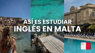 Me fui a ESTUDIAR INGLÉS en MALTA   | intercambio y vida en un campus estudiantil