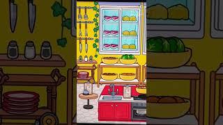 Toca Boca Shop Design mcdonald's | Idea Makeover | Designer toca life #shorts #tocalifeworld