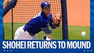 Shohei Ohtani returns to the mound for Dodgers tonight ️ (MLB Network reaction)