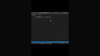 Code 1/100 :Hello World || Python || @codewitharyan