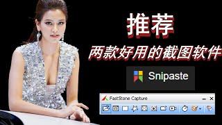 推荐两款好用的截图软件 FSCapture&Snipate | 滚动截屏 | 截图软件 | 开源免费 | 装机必备