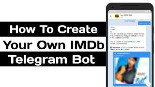 How To Clone / Create Your Own IMDb Telegram Bot