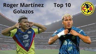 Golazos de Roger Martínez en el América | Top 10 | Mejores goles | 2018 - 2023