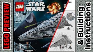 PREVIEW: 75394, LEGO STAR WARS, Imperial Star Destroyer™ & Building Instructions! LEGO 2024