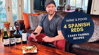 Two Super-Easy Wine Pairing Recipes for Spanish Reds