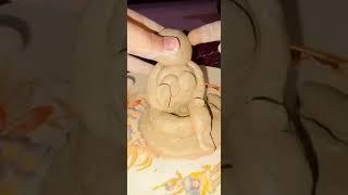 Ganesh ji making for clay# Prachi naagar 