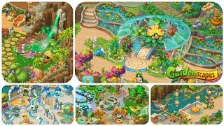 Gardenscapes: All Areas Completed #gardenscapes