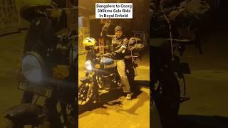 Bangalore to Coorg Ep-1 | Solo Ride In Royal Enfield | Lady Rider | Weekend Gateway | Hunter 350