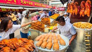 China's Shandong morning market a high-carb carnival! Here is the most distinctive Chinese breakfast