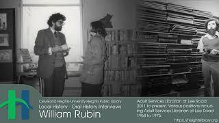 Oral History Interviews - William Rubin