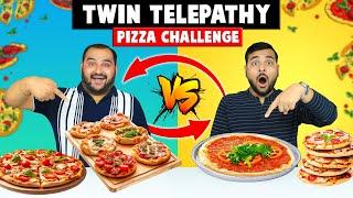 Twin Telepathy Pizza Challenge | Food Challenge | Viwa Food World