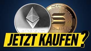 Ethereum und Solana: Jetzt kaufen?