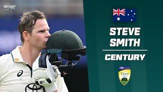 Steve Smith makes history with 33rd Test Ton | Australia v India 2024-2025