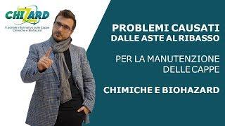 Problemi causati dalle Aste al ribasso per la manutenzione delle cappe chimiche e biohazard