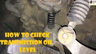 PAANO I-CHECK ANG LANGIS NG TRANSMISSION|How To Check Transmission/Gear Oil