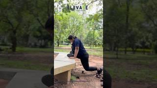 This Pigeon pose in the park is more than just a stretch. #motivation