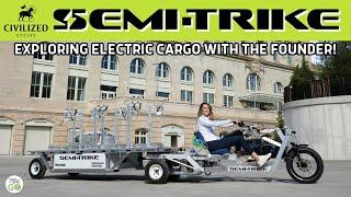 Civilized Cycles Semi Trike : Revolutionizing Light Electric Cargo in the USA