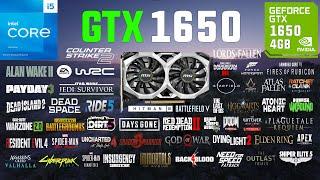 GTX 1650 Test in 60 Games in 2023