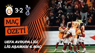  ÖZET | Galatasaray 3-2 Tottenham (UEFA Avrupa Ligi - Lig Aşaması 4. Maç)