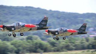 SIAI Marchetti SF-260 synchronous Aerobatic Display Flight ~ Team Niebergall