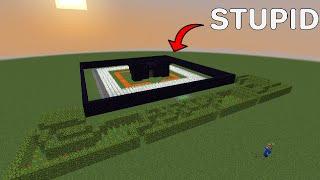 This is the DUMBEST Safe House in Minecraft!