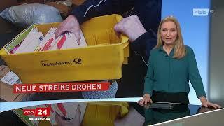 Neue Warnstreiks bei  Post und DHL drohen