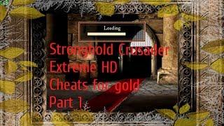 Stronghold Crusader 1, Extreme HD Cheats for gold No Commentary  Basic Cheat Code. 100% Working