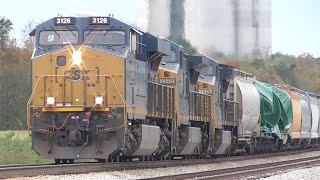 [1Y] CSX Trains Braving the Infamous Comer Hill, Elberton - Hull GA, 11/07/2015 ©mbmars01