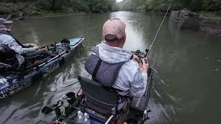 Sharing Water - Susquehanna River Bassmaster Kayak Event - Day 1