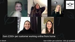 A Live with Cabin Crew who joined UW and Sack The Boss to earn online from home. - Utility Warehouse