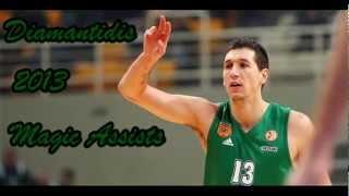 Dimitris Diamantidis - Δημήτρης Διαμαντίδης • Magic Assists {EL 2012/2013 - HD}