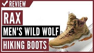 RAX Men's Wild Wolf Mid Venture Waterproof Lightweight Hiking Boots Review