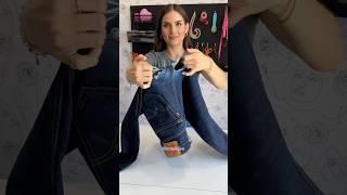 not sure what happened here  let’s upcycle these jeans! ️