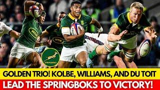 SPRINGBOKS SILENCE TWICKENHAM WITH A DISPLAY OF SHEER GREATNESS! | SPRINGBOKS NEWS