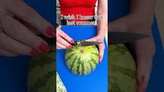 Use popsicle sticks for an easy and fun way to serve watermelon! #watermelon #summer