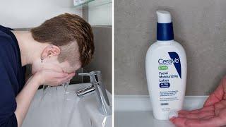 How to use CeraVe PM Facial Moisturizing Lotion