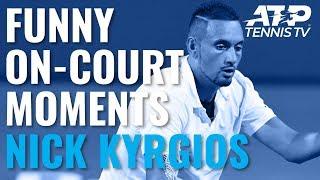 Nick Kyrgios Funniest On-Court Chat 