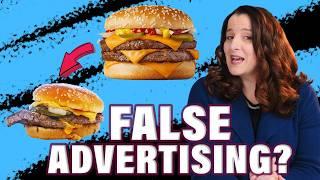 Exposing False Advertising (The Burger Edition)   |  How To Cook That Ann Reardon