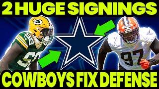 8 MINUTE AGO! COWBOYS MAKE 2 SHOCKING SIGNINGS TO FIX DEFENSE BEFORE CAMP!