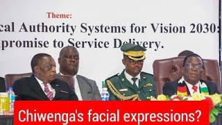 Chiwenga's facial look at ED Mnangagwa breaks internet as factionalism threatens Zanu PF