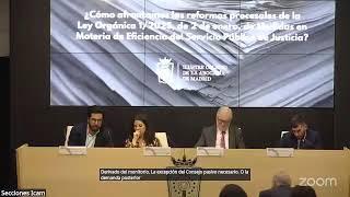 Sección AAUU ¿Cómo afrontamos las reformas procesales de la Ley Orgánica 1/2025?
