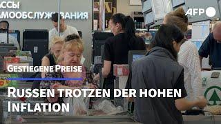 "Wir kommen zurecht": Russen trotzen der Inflation | AFP