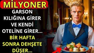 BİR MİLYONER GARSON KILIĞINA GİRİP KENDİ OTELİNE GİRİYOR... ŞOKE OLUYOR ÇÜNKÜ...