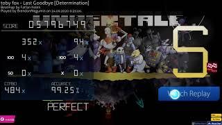 osu! My first 400pp play