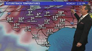 Houston weather: Dangerous ice likely with single-digit lows possible in winter storm