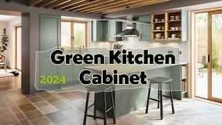 10 Green Kitchen Cabinet Paint Color 2024 ( Behr & Sherwin-William)