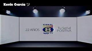 Promo. Ágape TV Canal 8, 22 Años - 29/07/23