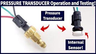 HVAC Pressure Transducer Operation and Testing!