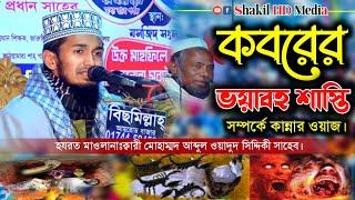 কবরের ভয়াবহ শাস্তি সম্পর্কে কান্নার ওয়াজ | মাওলানা আব্দুল ওয়াদুদ সিদ্দিকী | Abdul wadud siddiki waz