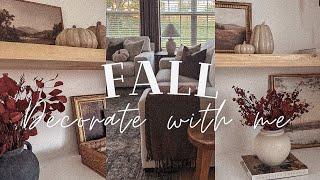 2023 FALL DECORATE WITH ME | Family Room Makeover